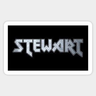 Heavy metal Stewart Sticker